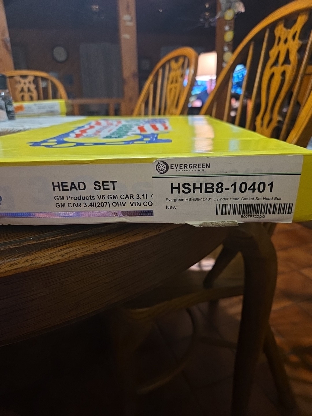 Yellow Engine Gasket Set by - Picture 2 of 3